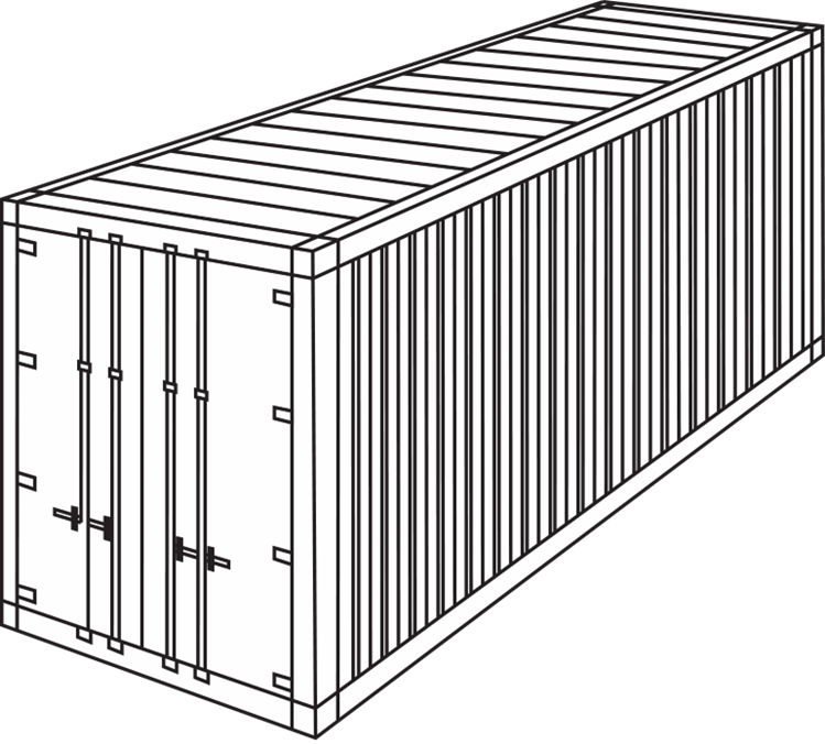 Picture of 20ft DC container